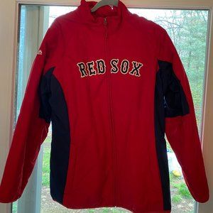 Unisex Authentic Majestic Red Sox Jacket Lined L/XL